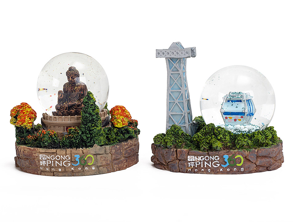 香港旅游纪念品雪花球