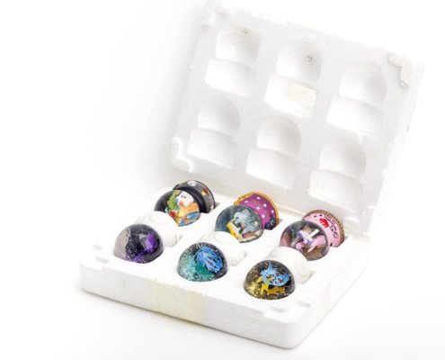 雪花球蛋壳盒包装